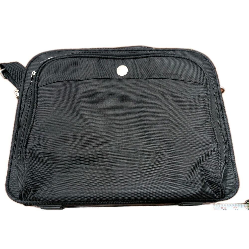 Dell Laptop Briefcase Messenger Bag 15.6" Computer Case Black